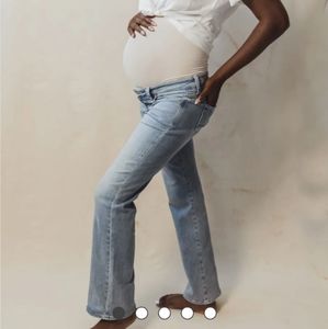 Blanqi | Maternity Belly Support Flare Jeans